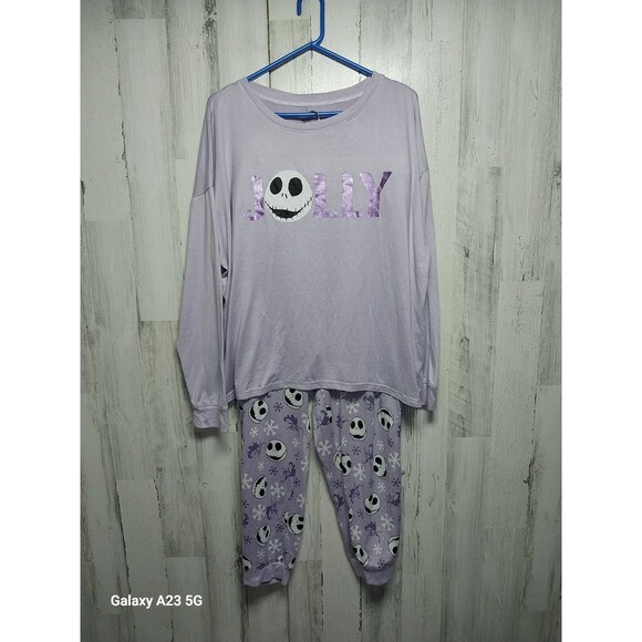 Disney Nightmare Before Christmas 2 Piece Womens Pajama Set SIZE 2X - Picture 1 of 10